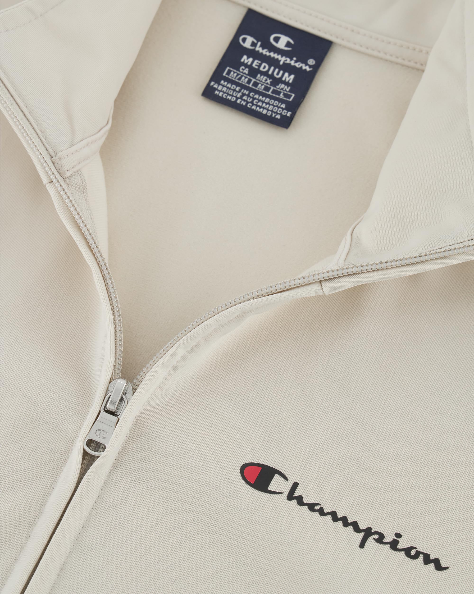 Champion Herren Legacy Script Shop (220362) - Special Polywarpknit Semi-dull High-neck sportanzug (1er Pack)