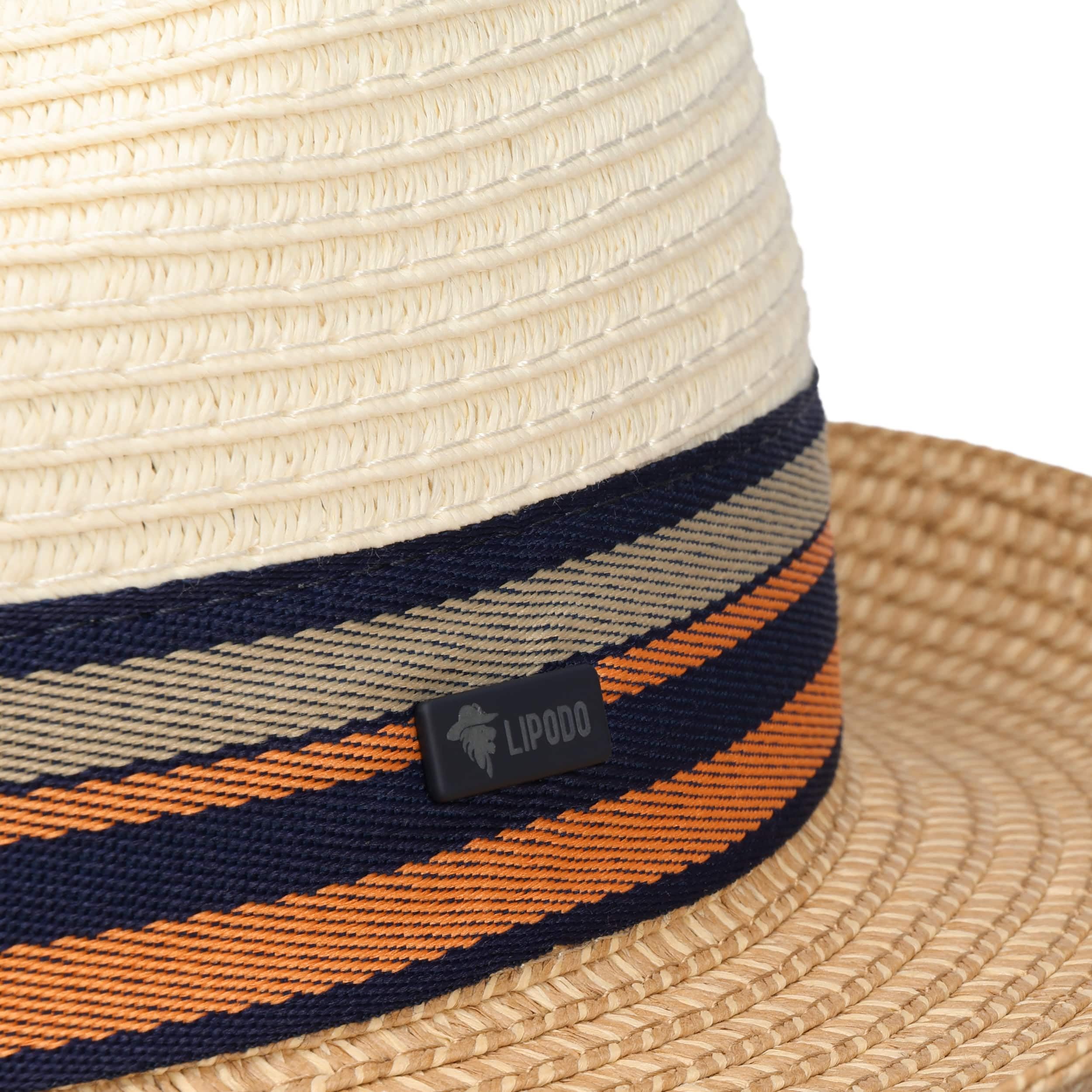 LIPODO Corinaldo Sombrero Bogart de Paja Hombre Primavera Verano