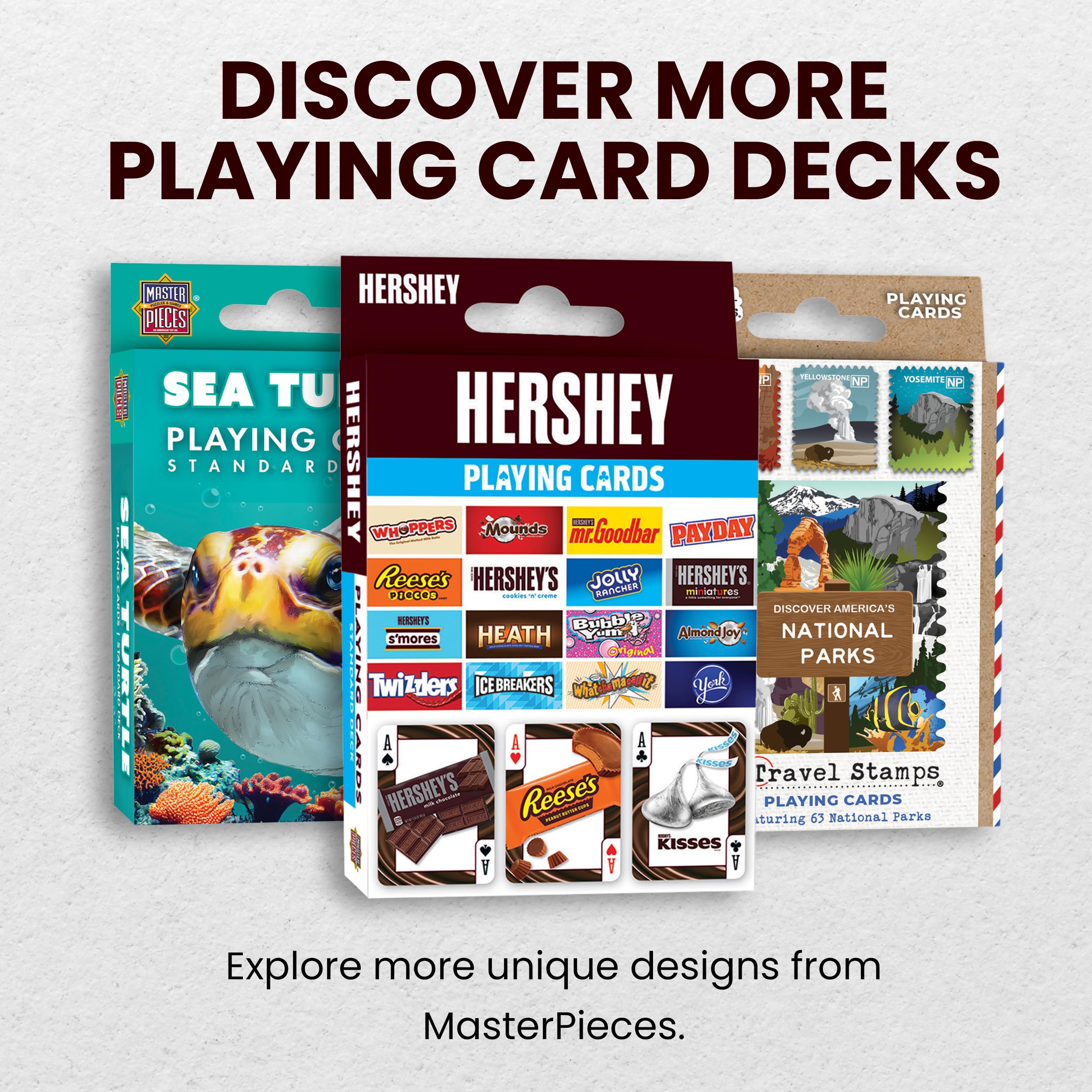 Masterpieces Hershey Carte da gioco