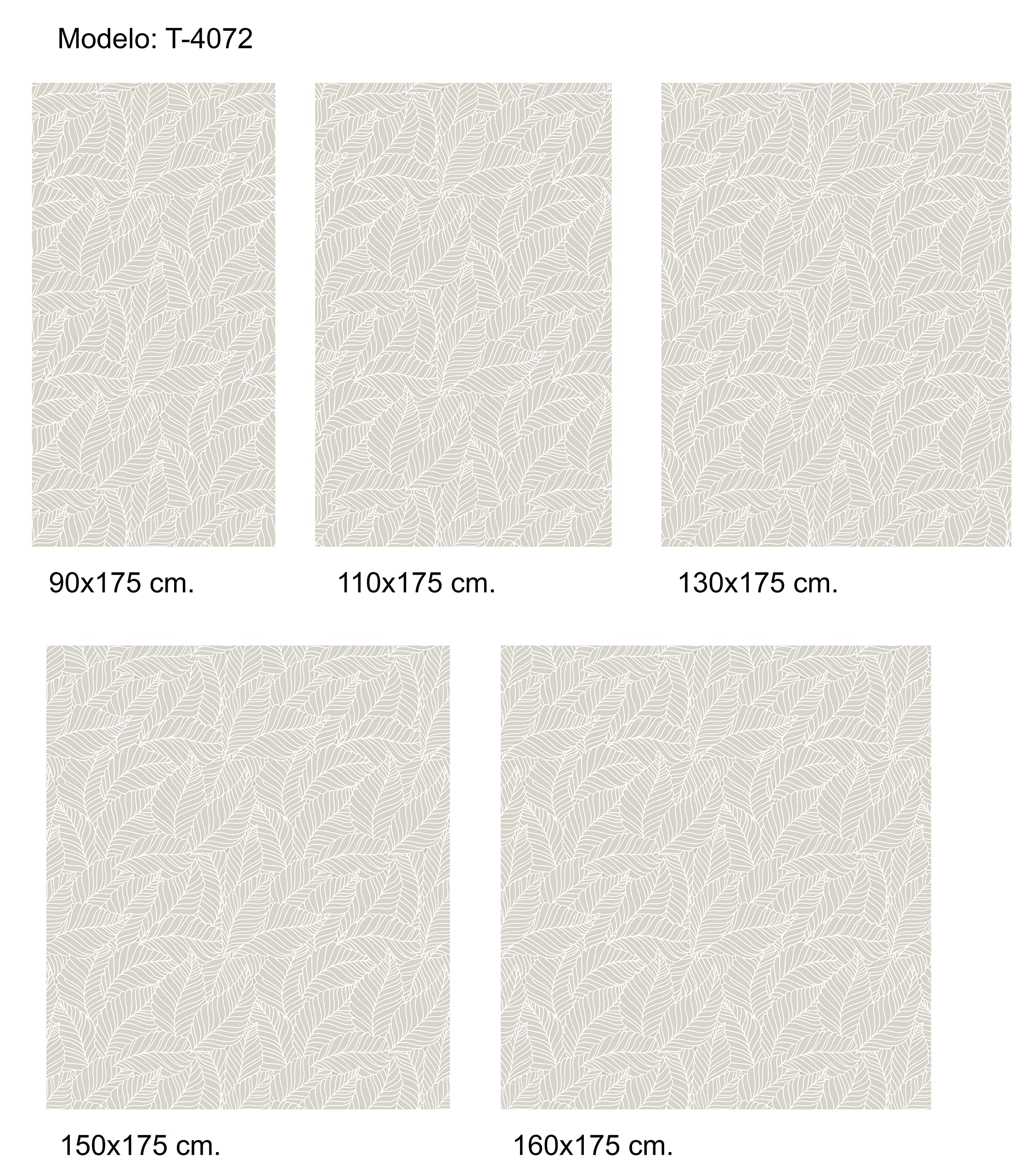 Estoralis | TEXTURE | Tenda a rullo disegno moderno | Stampa digitale traslucida | T-4072 | 130 x 180 cm (larghezza/altezza) dimensione del tessuto 127 x 175 cm. | Tende per finestre e porte