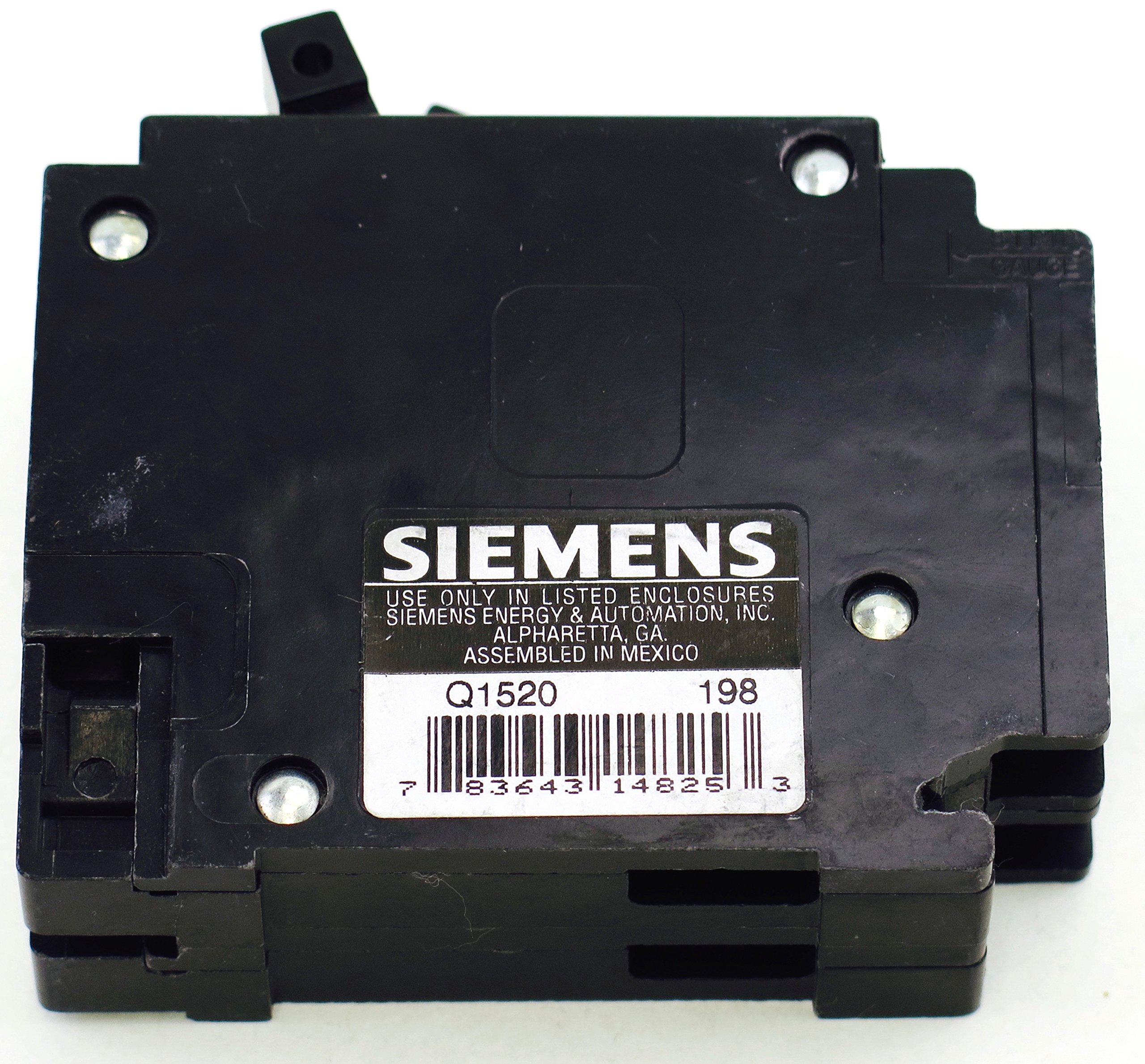 SIEENS Q22020CT2 Interruptor de circuito de doble polo de 20 aperios, coo se uestra en la SIEENS Q22020CT2 Interruptor de circuito de doble polo de 20 aperios, coo se uestra en la
