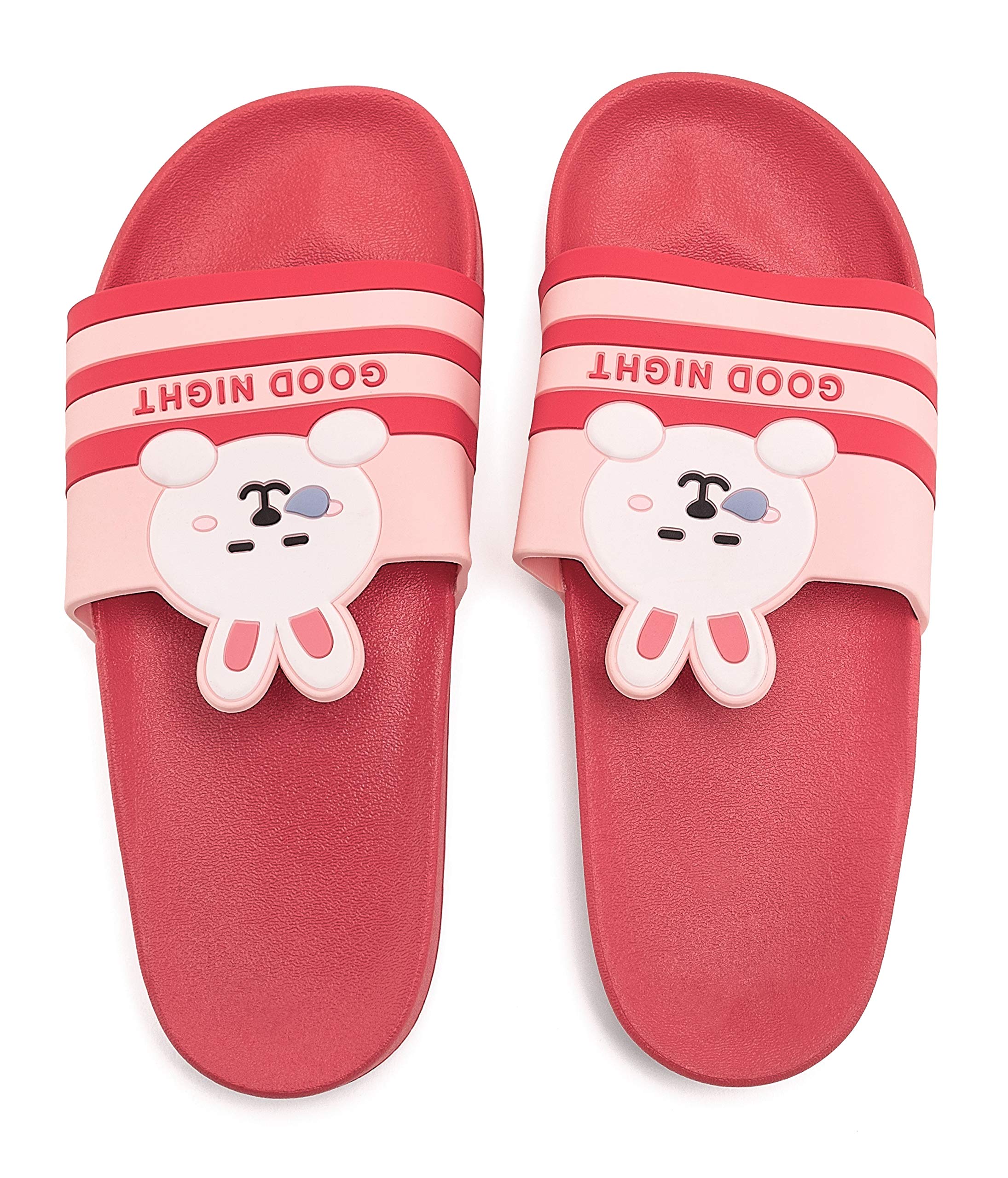 DRUNKEN Slippers For Women Men Sandals Casual Flats Footwear Man Girls Sliders Flip Flops Chappals Ladies Clogs Sleeper Slides Stylish Ortho Bathroom Red- 3-4 UK (B08THYMQ97) Amazon Price History, Amazon Price Tracker
