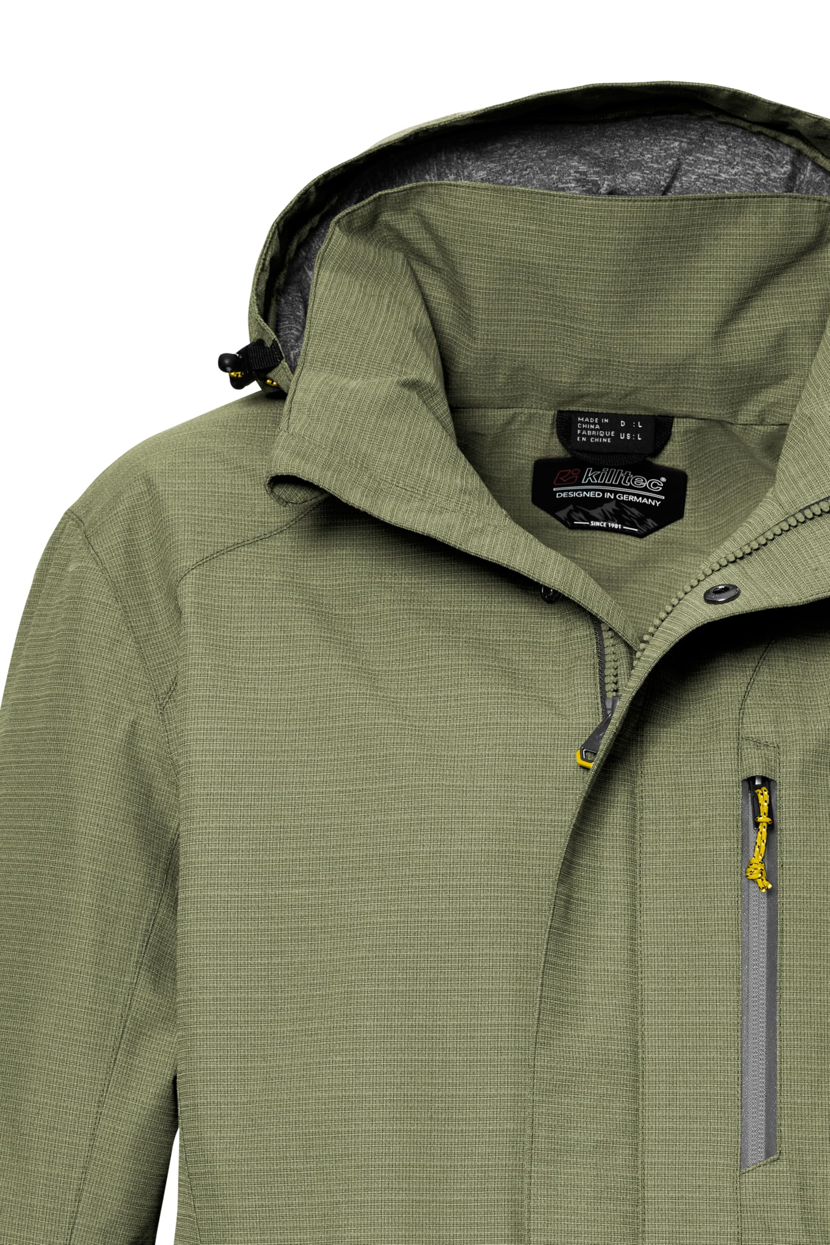 Killtec Kos 256 Mn Jckt_carleb Giacca funzionale impermeabile/giacca outdoor con cappuccio senza zip Uomo