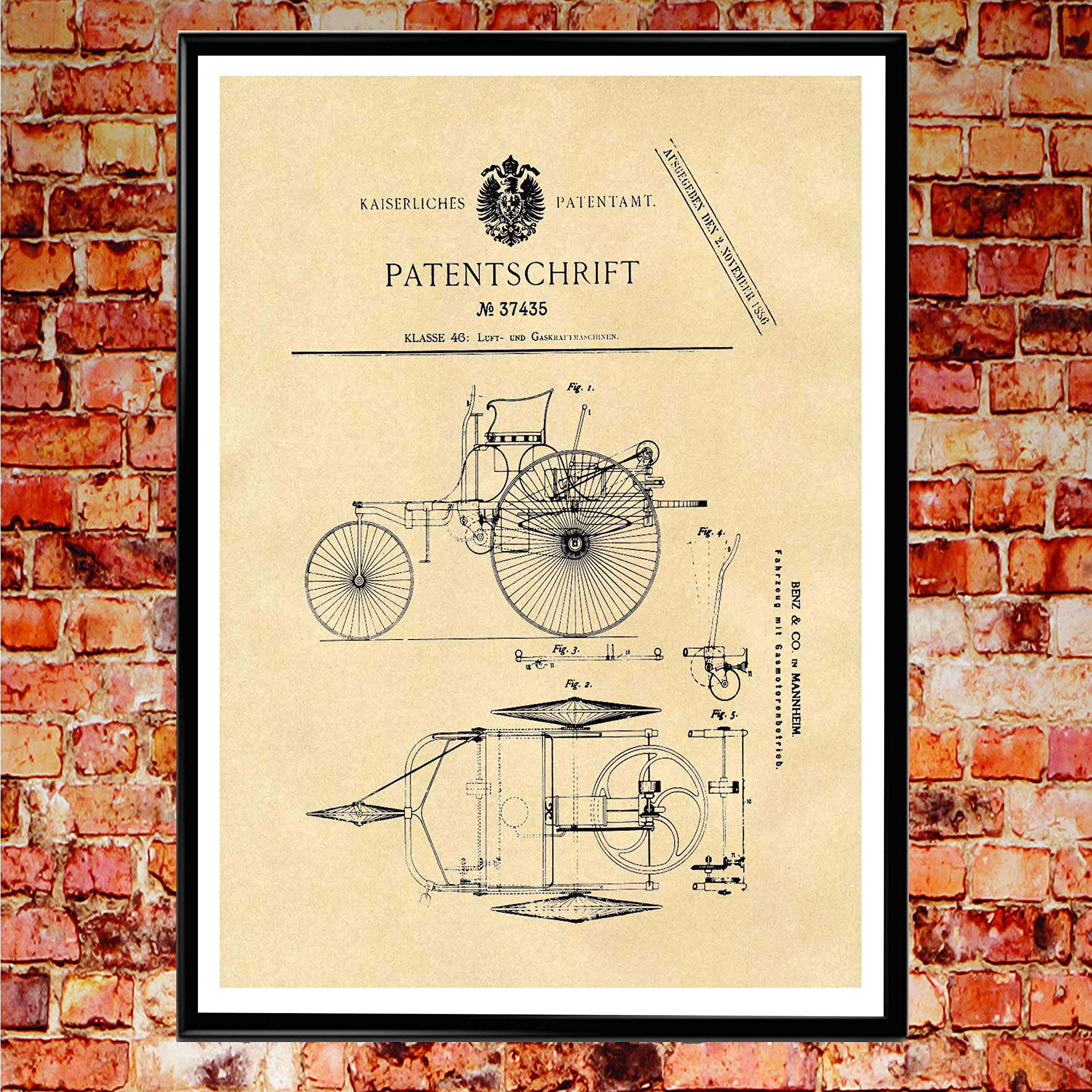 Poster Mercedes Benz de qualité premium WallBuddy WB331 - 2