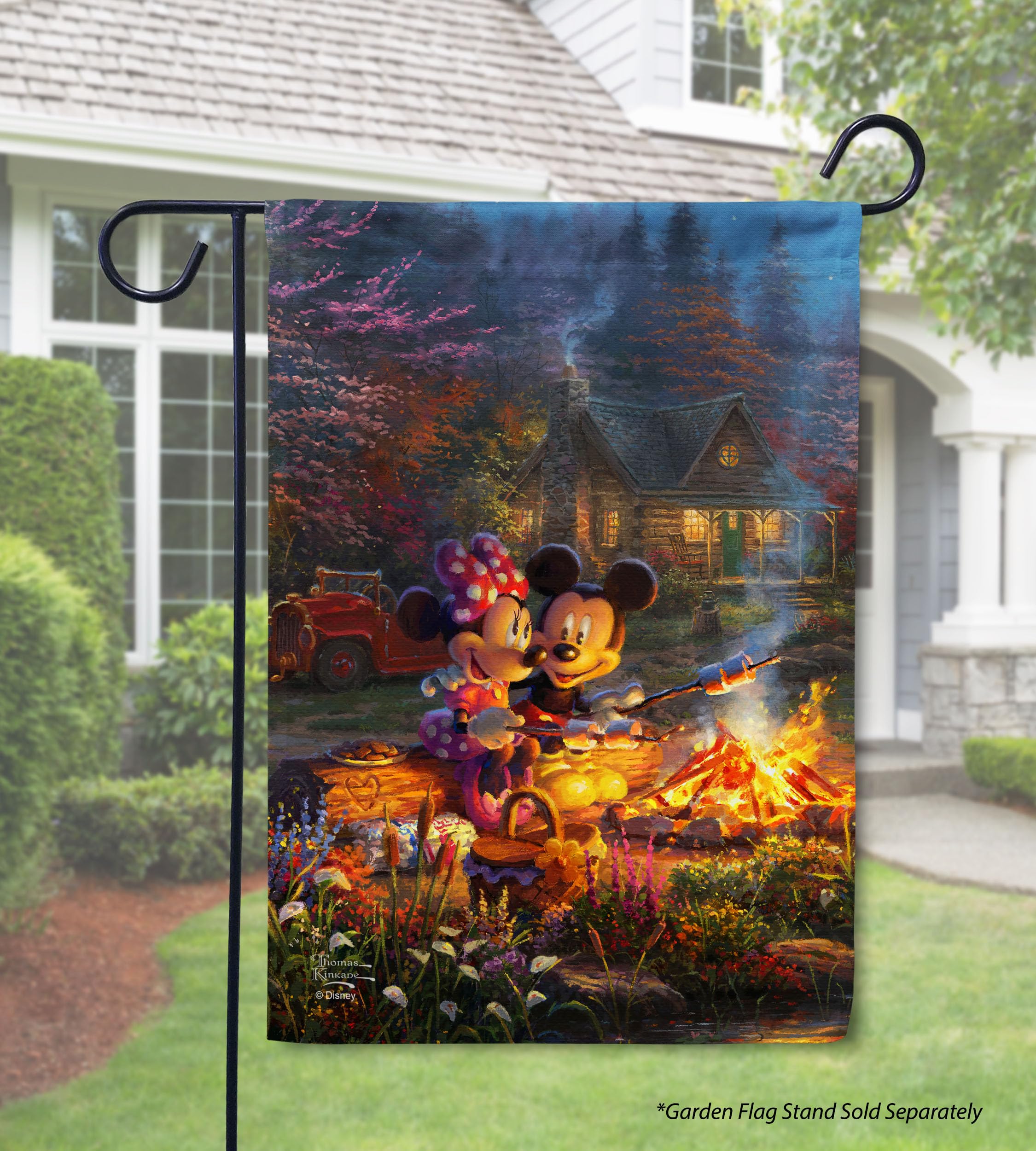 Amazon.com : Flagology, Thomas Kinkade Disney Mickey Mouse