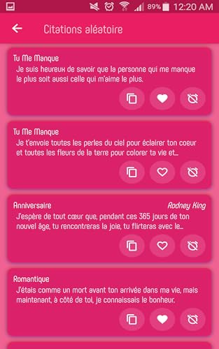 Poems & Quotes & Love SMS (Poèmes & Citations & SMS d'amour)
