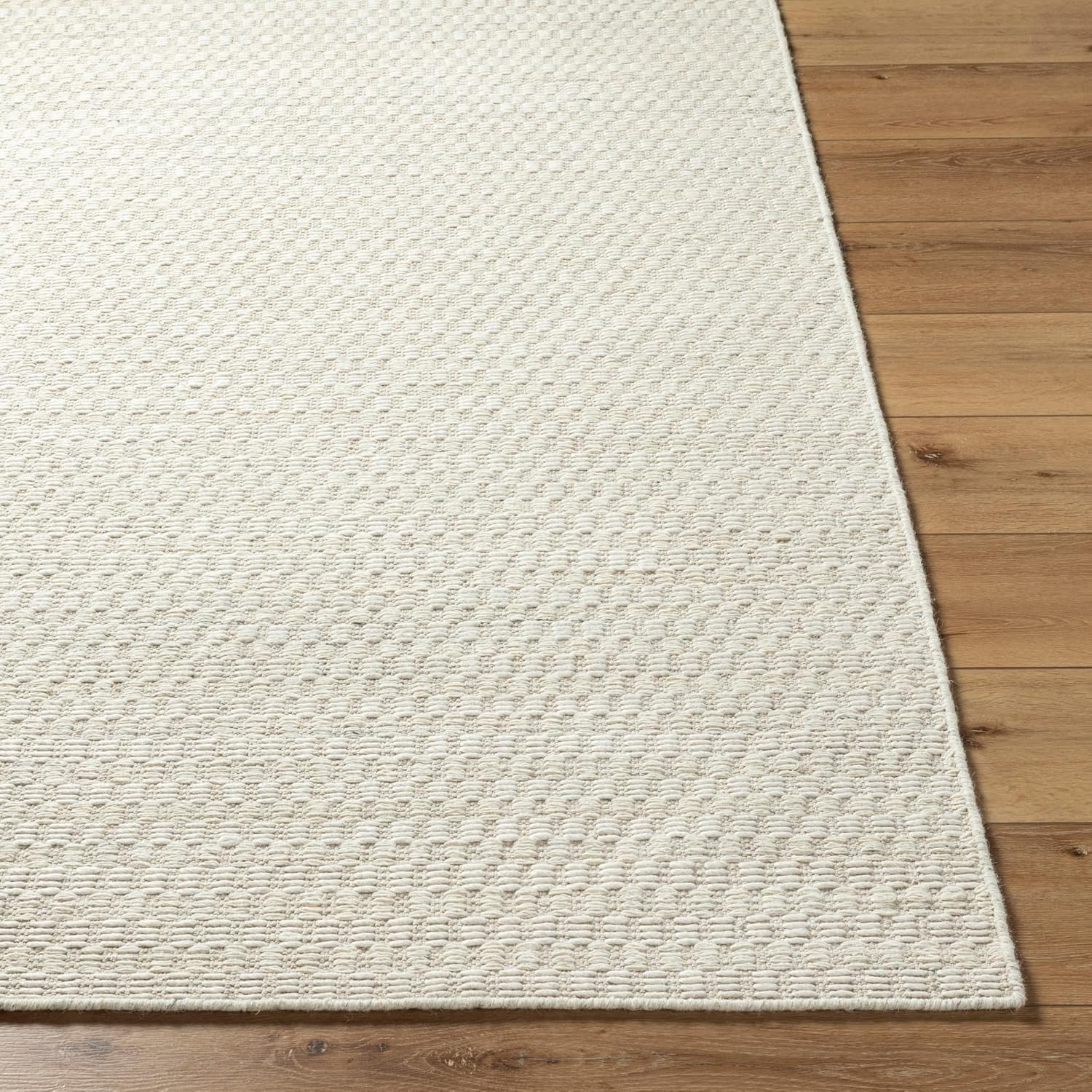 Livabliss Mardin Modern & Contemporary Hand Woven Area Rug, 2' x 3' (2' x 3' and Under), Off-White