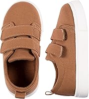 Gerber Kids' First Walker Sneakers: Easy Slip-On Baby Toddler Shoes with Traction Sole & Soft Lining