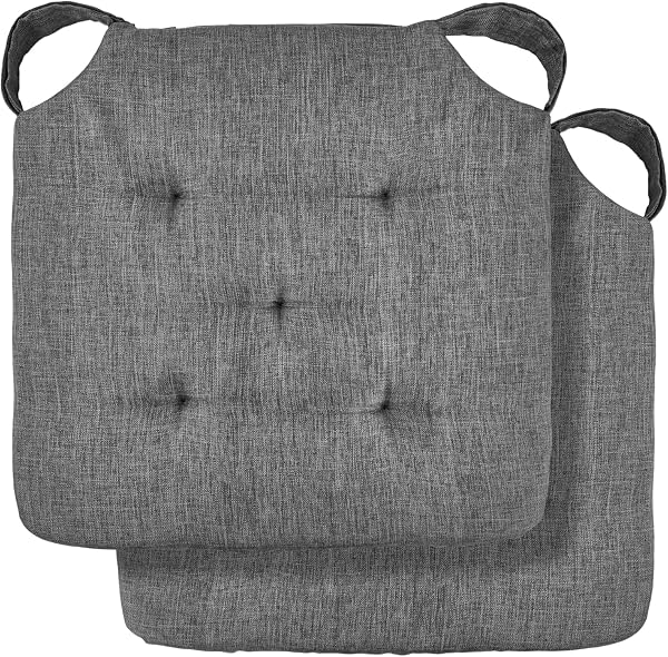 Emma Barclay Jardin Waterproof Seat Pad Charcoal Grey