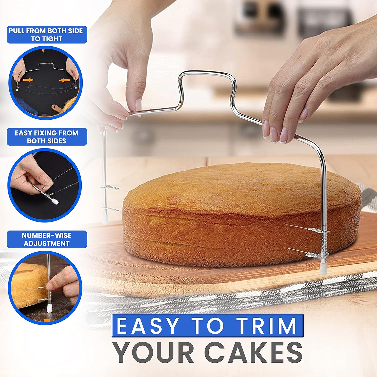 Frее Shірріng 🛒 RFAQK 50PCs Aluminium Revolving Cake Stand 12 Cake Turntable, Professional Cake Decorating Kit with Straight & Offset Icing Spatula- Numbered Icing Tips & Bags -Cake Leveler & eBook for Beginners