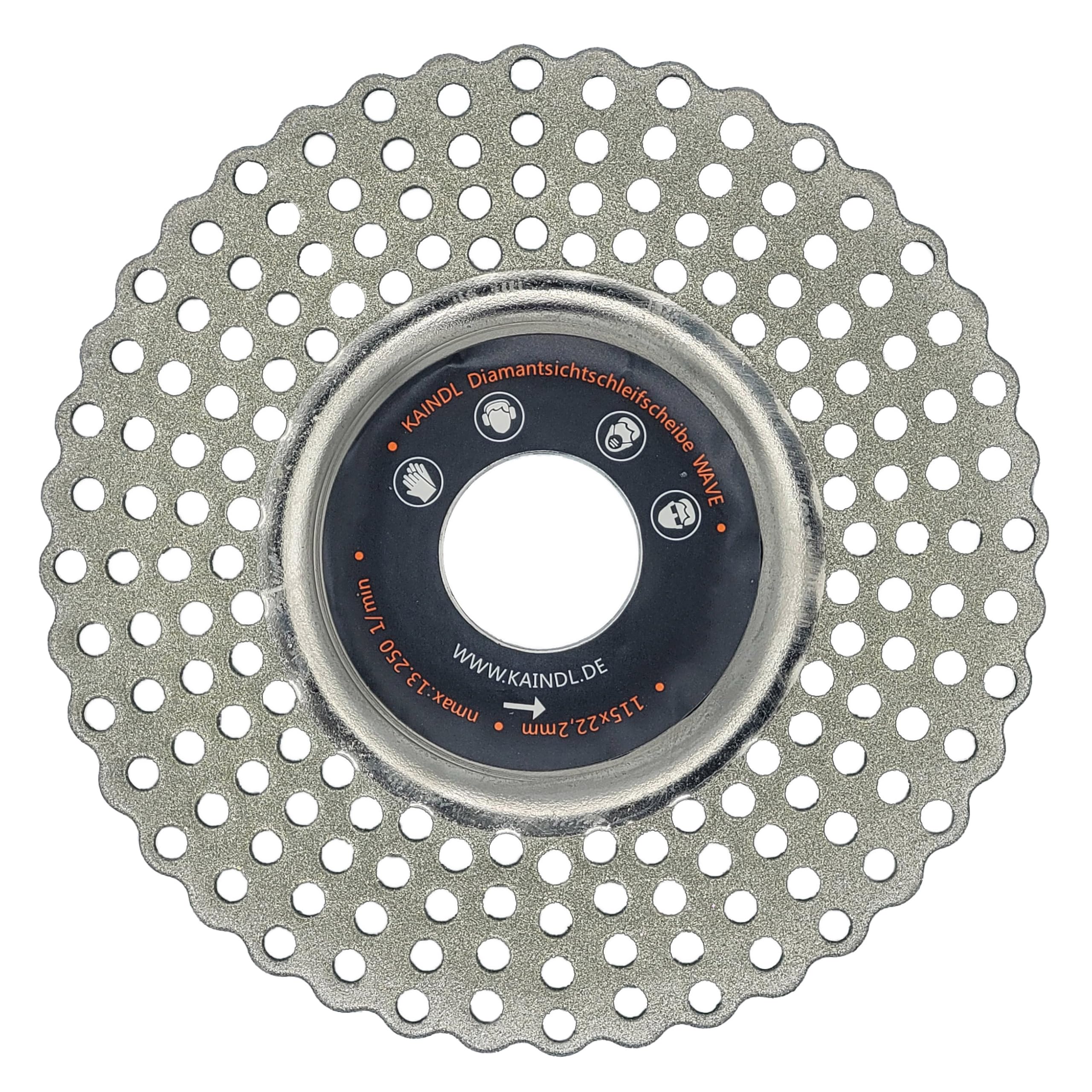 Diamentowa tarcza szlifierska WAVE Ø 115 x 22,2 mm D151