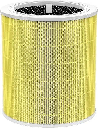 Core 600S Pet Care Replacement Filter for LEVOIT Core 600S & Core 600S-P Air Purifier, 3-in-1 HEPA Filter for Core 600S-P Pet Care Replacement Filter, Core 600S-RF-PA, 1 Pack, Yellow