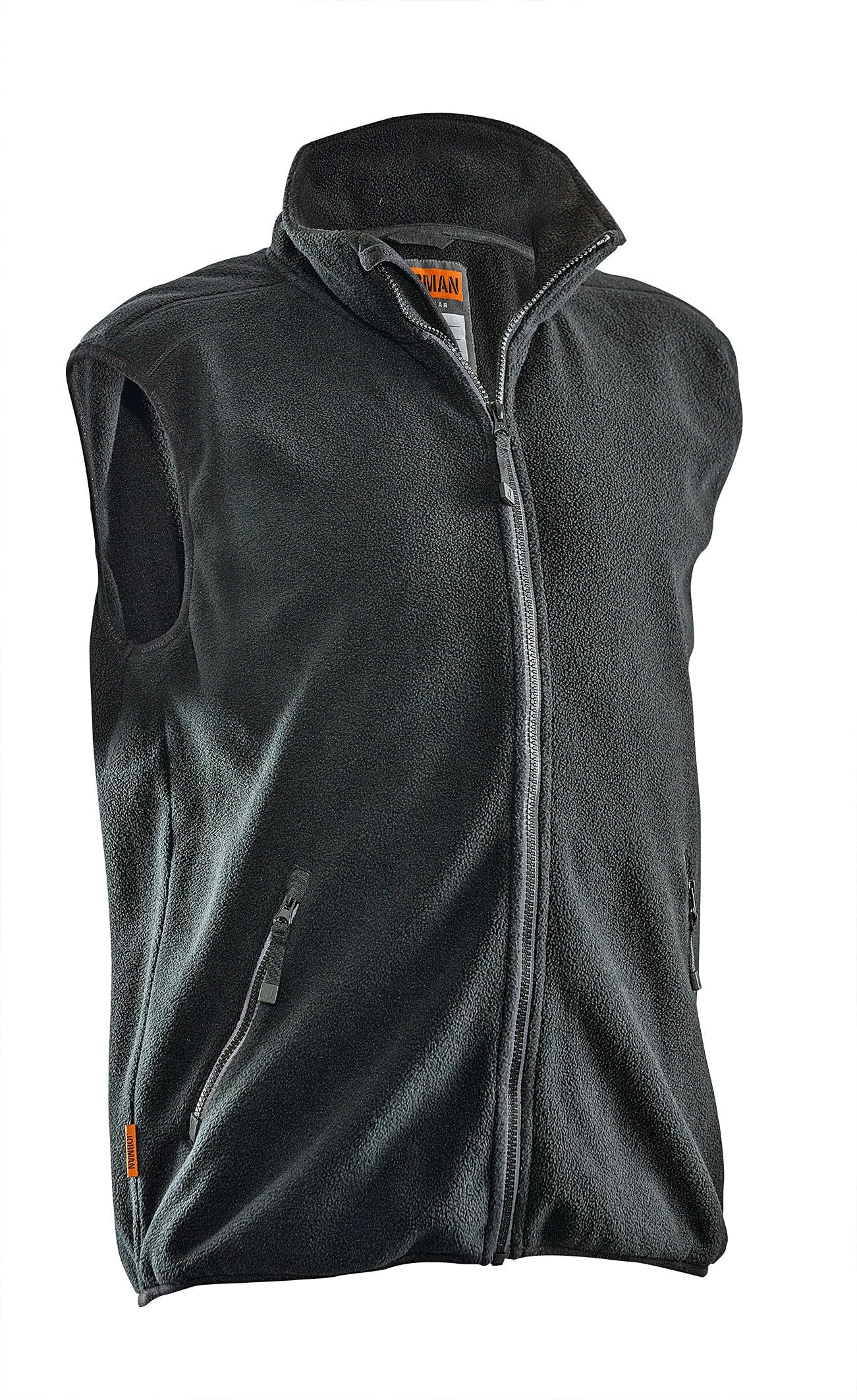 Jobman Fleeceweste 7501 Schwarz Größe XL