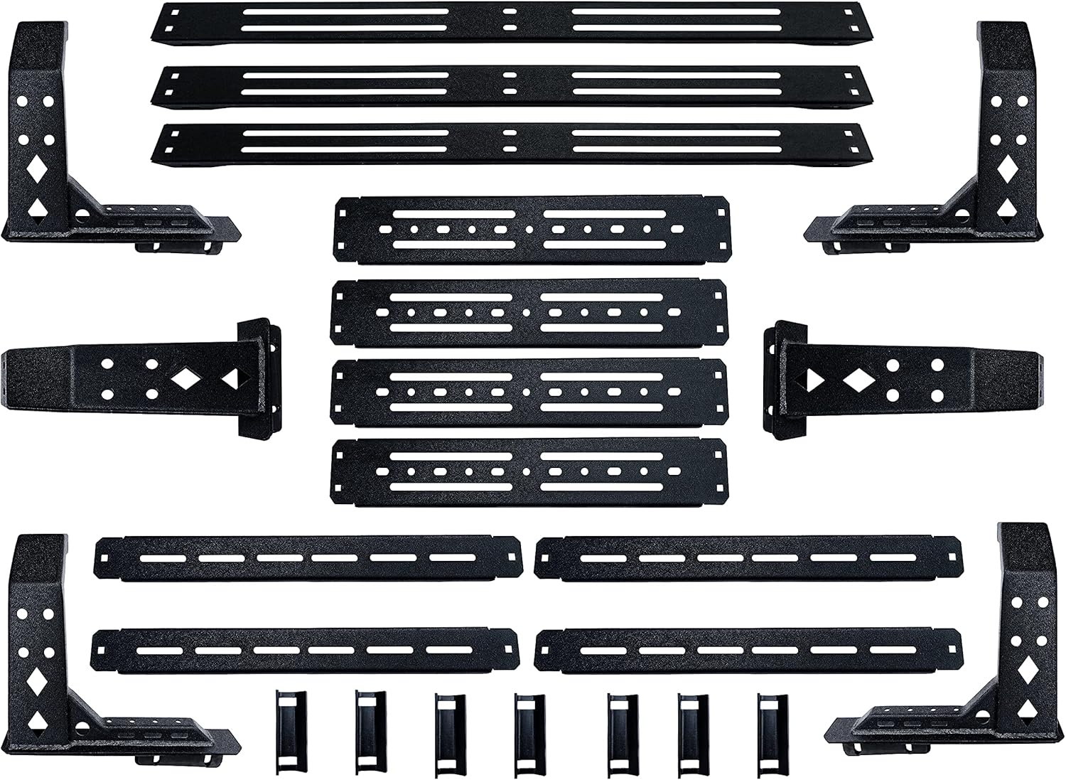 Truck Bed Rack No-Drill Cargo Rack System for Toyota Tacoma 2005-2021 : Automotive