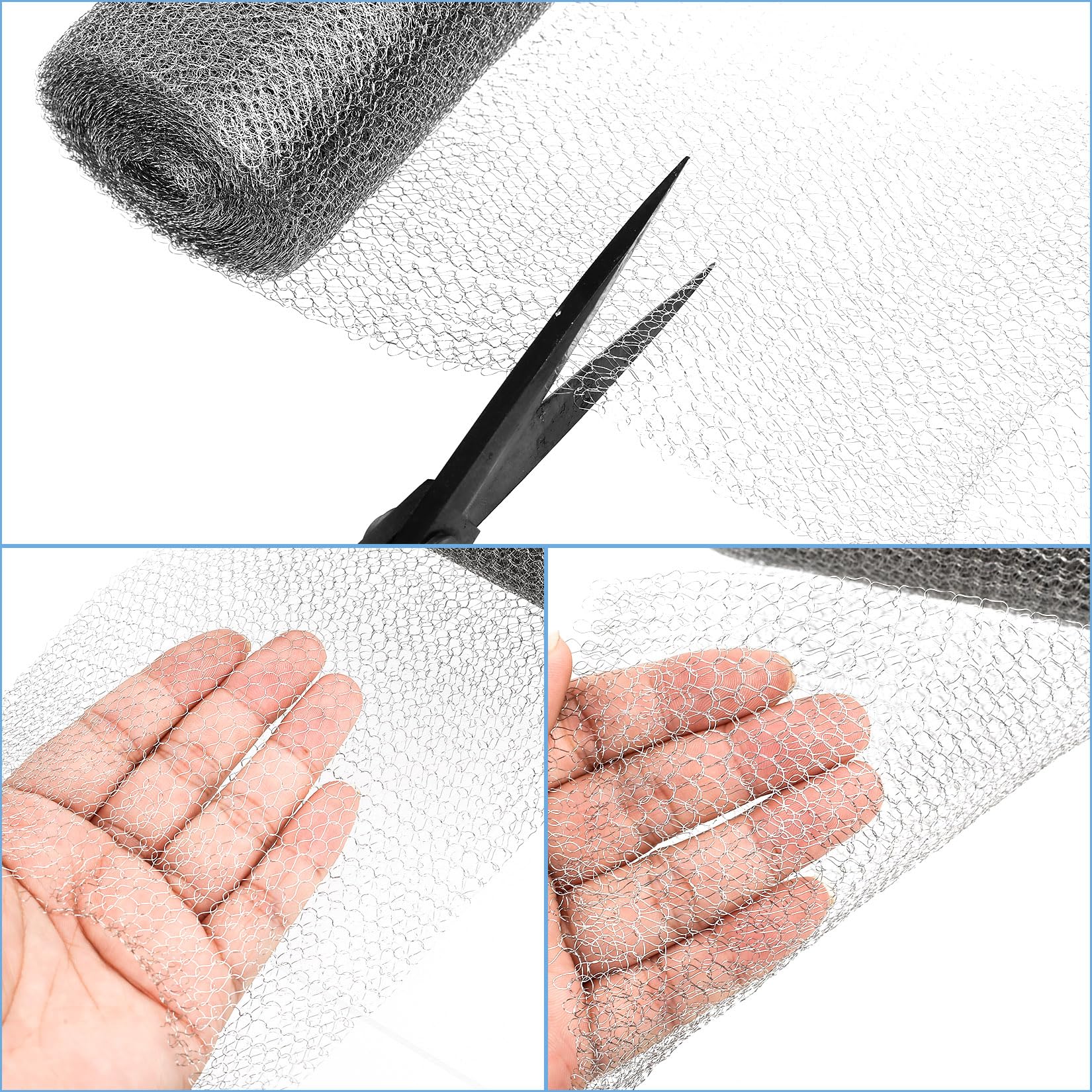 Rete In Acciaio Inossidabile | 12.7cm X 6m | Antinsetti E Roditori | Per Casa E Giardino - Foto 5