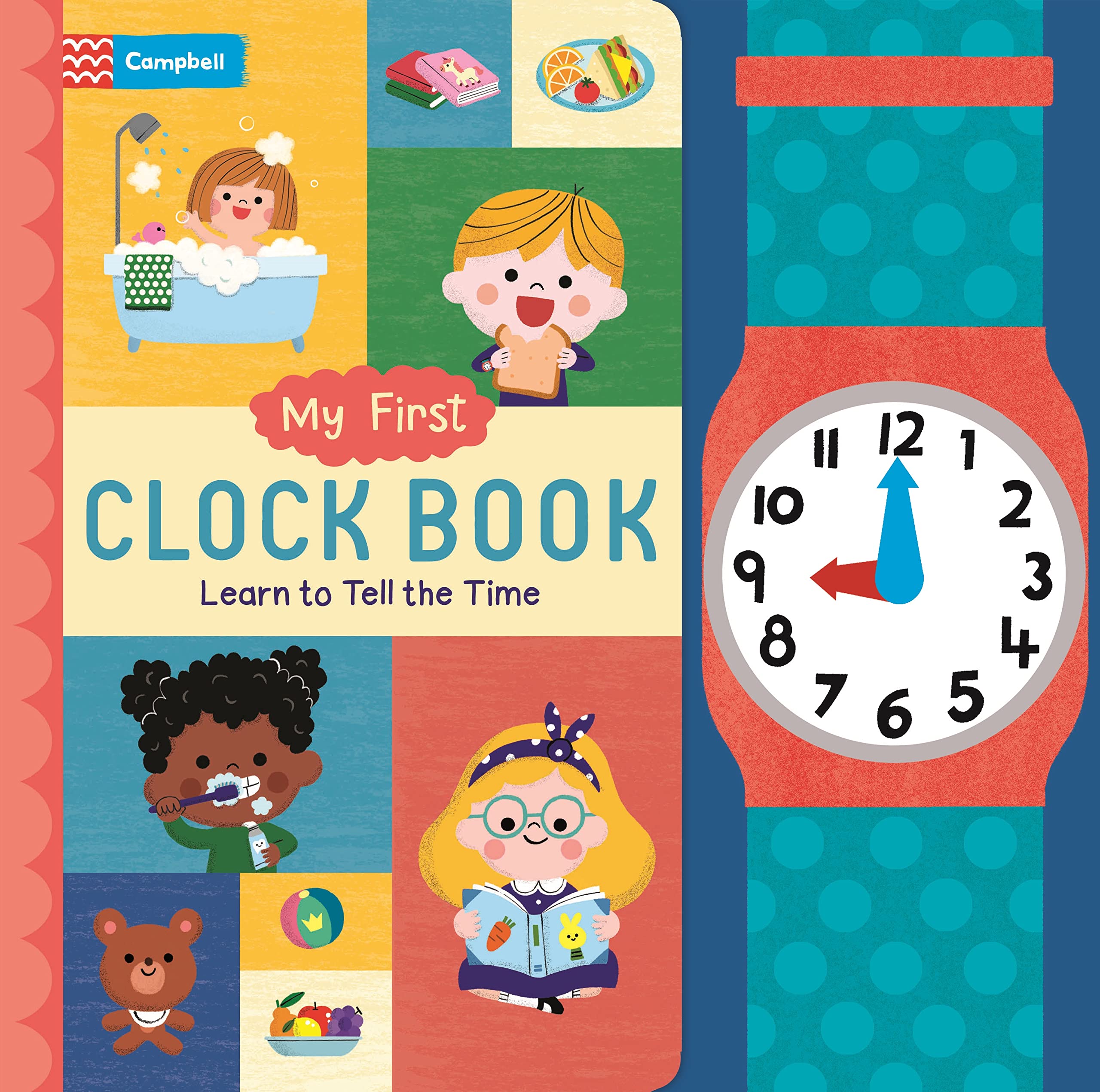 My First Clock Book by Campbell Books, Yujin Shin - 9781035003235
