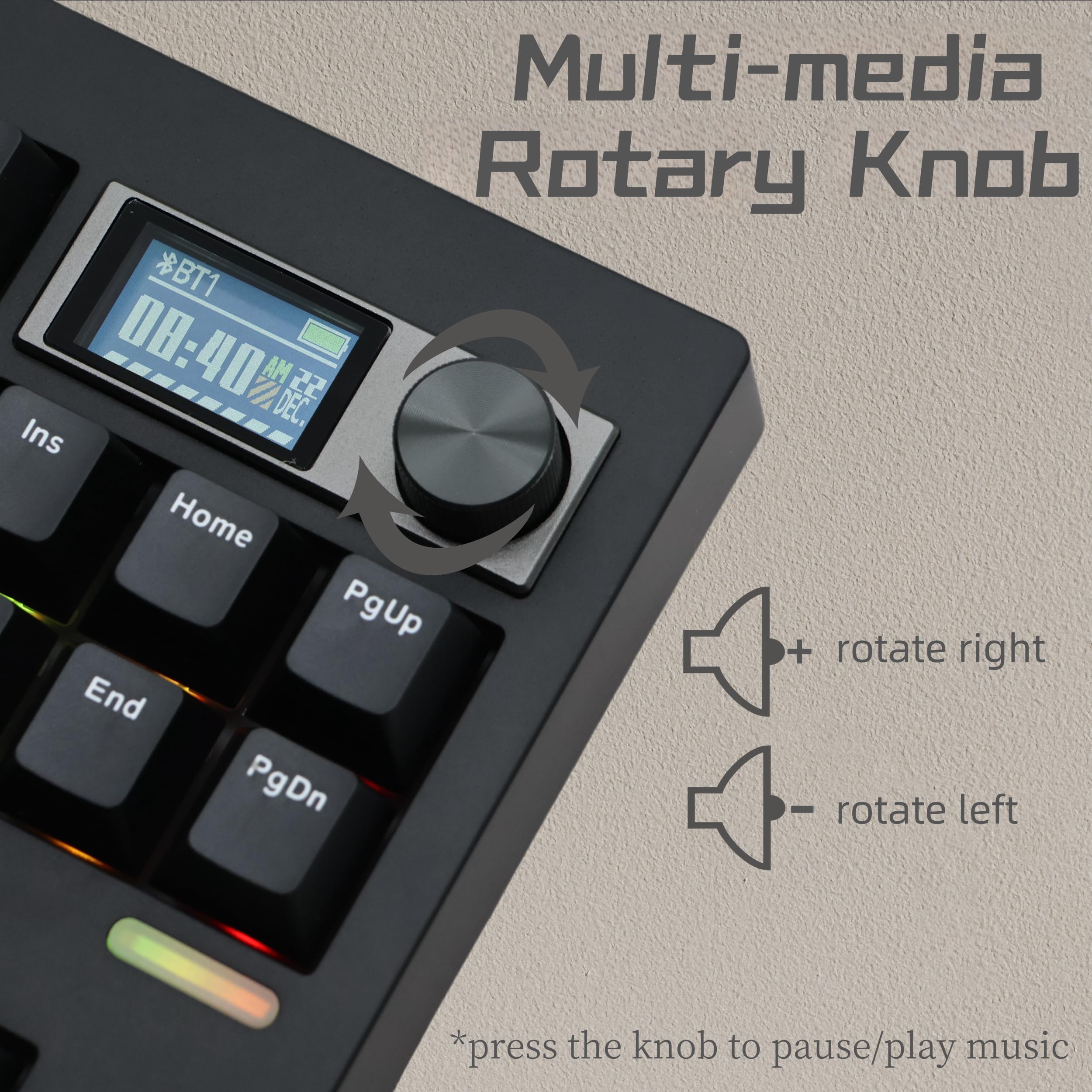 Cmokifuly GMK87 TKL Teclado mecânico, interruptores lineares
