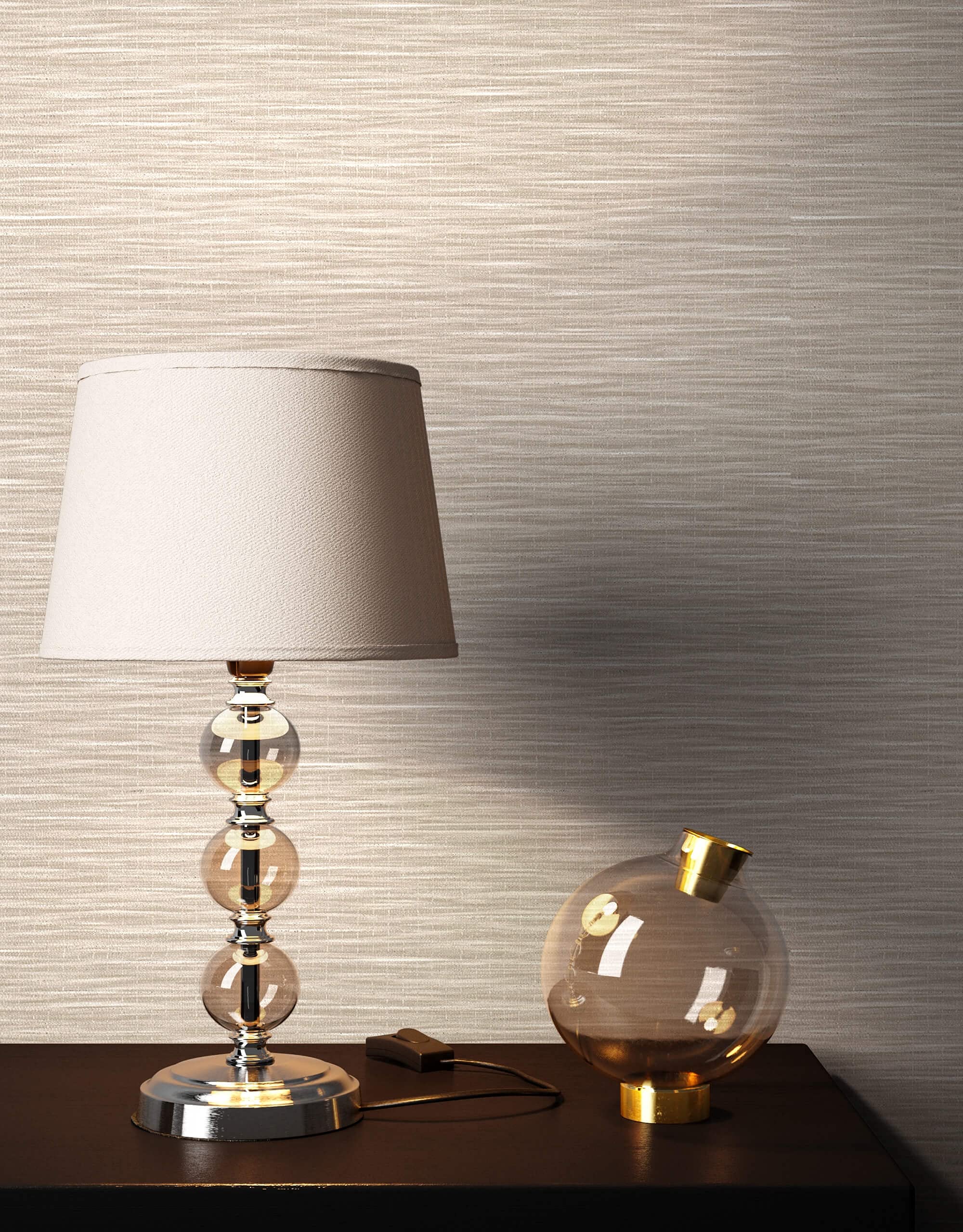 Newroom Tapete Beige Vlies Textiloptik - Modern Uni Struktur für Wohnzimmer Schlafzimmer Küche Flur Büro