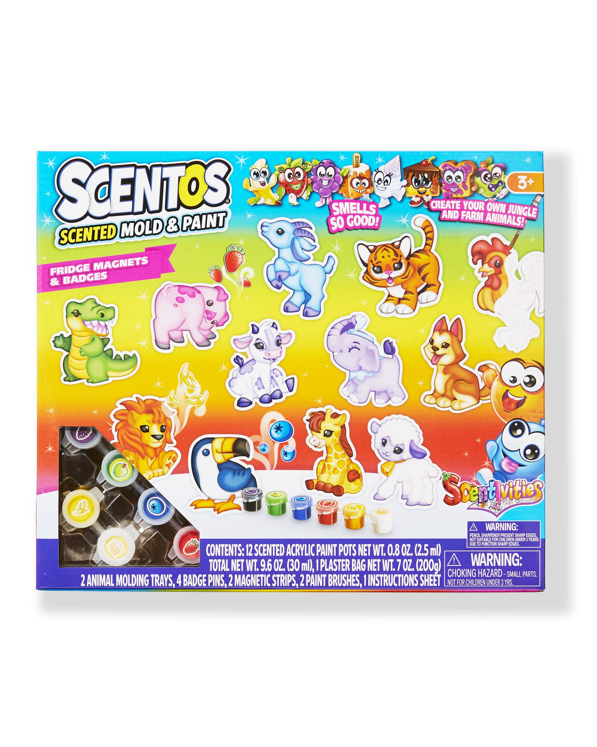 Buy Scentos Mold & Paint Set 24Piece FruitScented Arts & Crafts