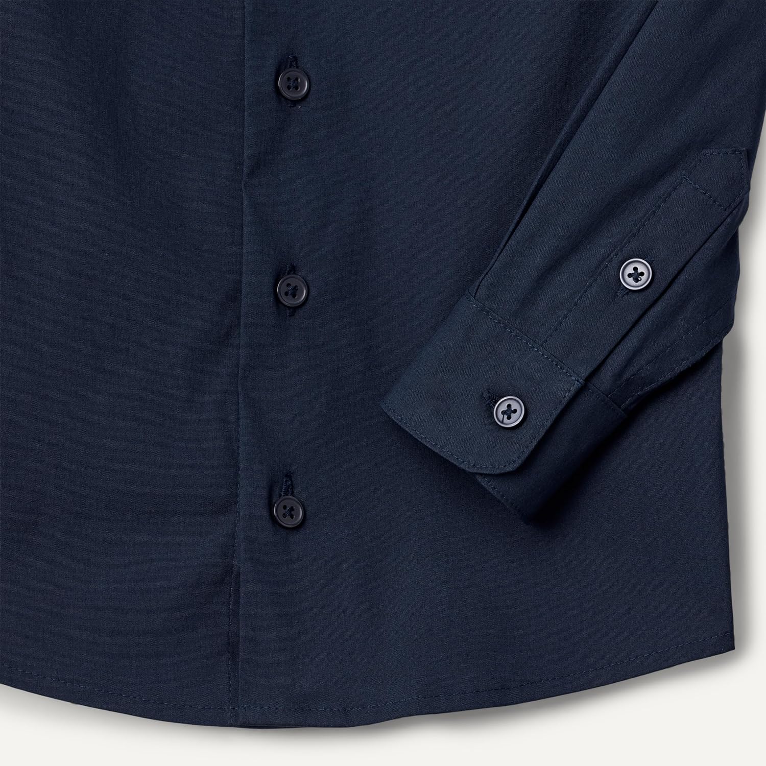 Amazon Essentials Boys and Toddlers' Long Sleeve Dress Shirt - Image 5