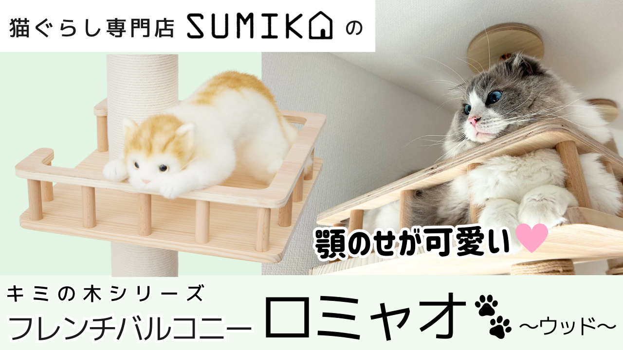 Sumikaロミャオ フレンチバルコニーのみ キャットタワー レギュラーサイズ Amazon | [SUMIKAフレンチバルコニーRomyaoロミャオ ウッドM