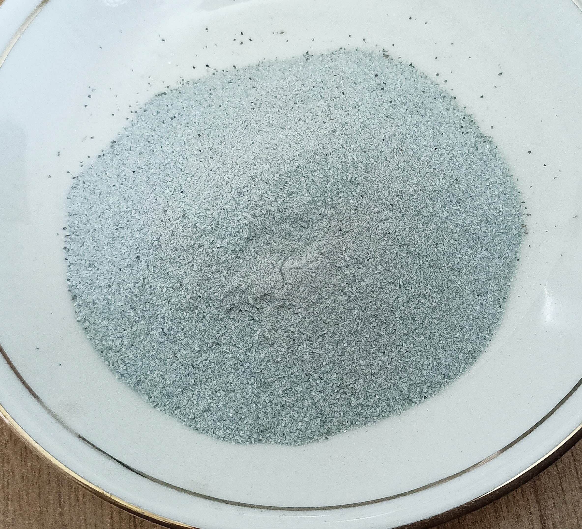 Natural Blue Zircon Fine Crushed Powder 35 Gram, Zircon Powder, Resin Art, Stone Painting, Art and Craft Supplies