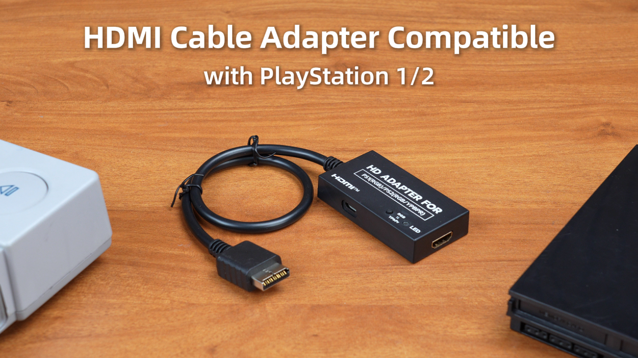 Amazon.com: Mcbazel HDMI Converter for PS2/PS1, HDMI Cable Adapter