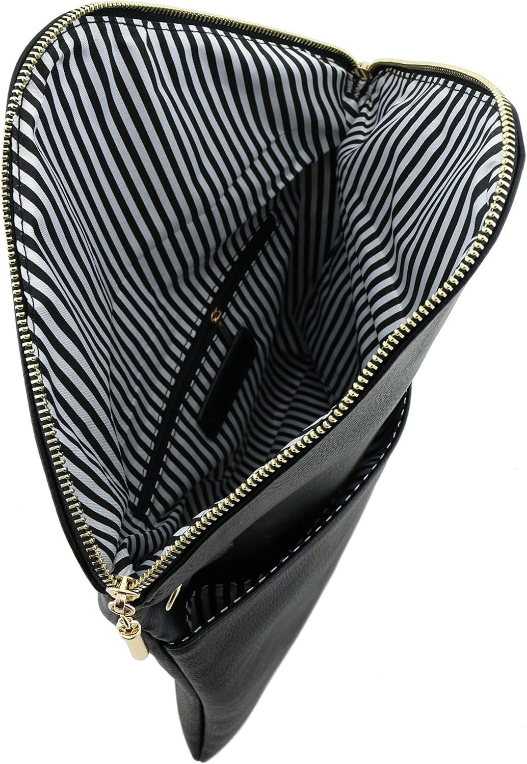 FashionPuzzle Oversized Envelope Clutch Evening Bag with Chain Strap - Image 8