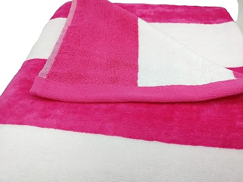 Miniatura 10 de BY LORA Cabana - Toalla de mano de rizo de algodón, color rosa, juego de 6