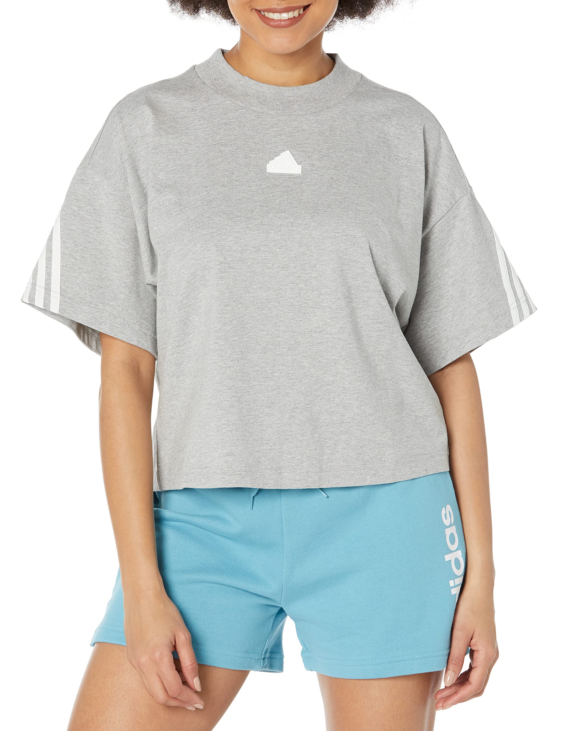 adidasWomen's Plus Size Future Icon Three Stripes T-Shirt