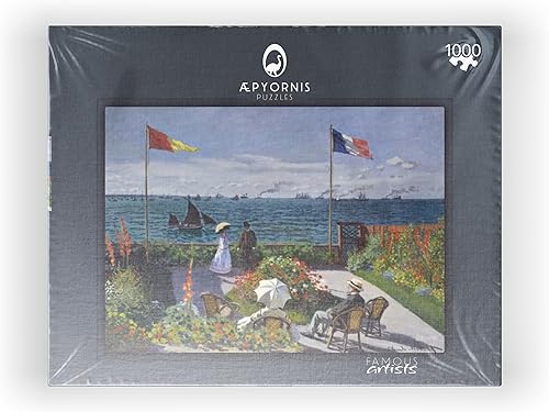 Miniatura 8 de MyPuzzle Garden at Sainte-Adresse by Claude Monet - Rompecabezas prémium de 1000 piezas para adultos