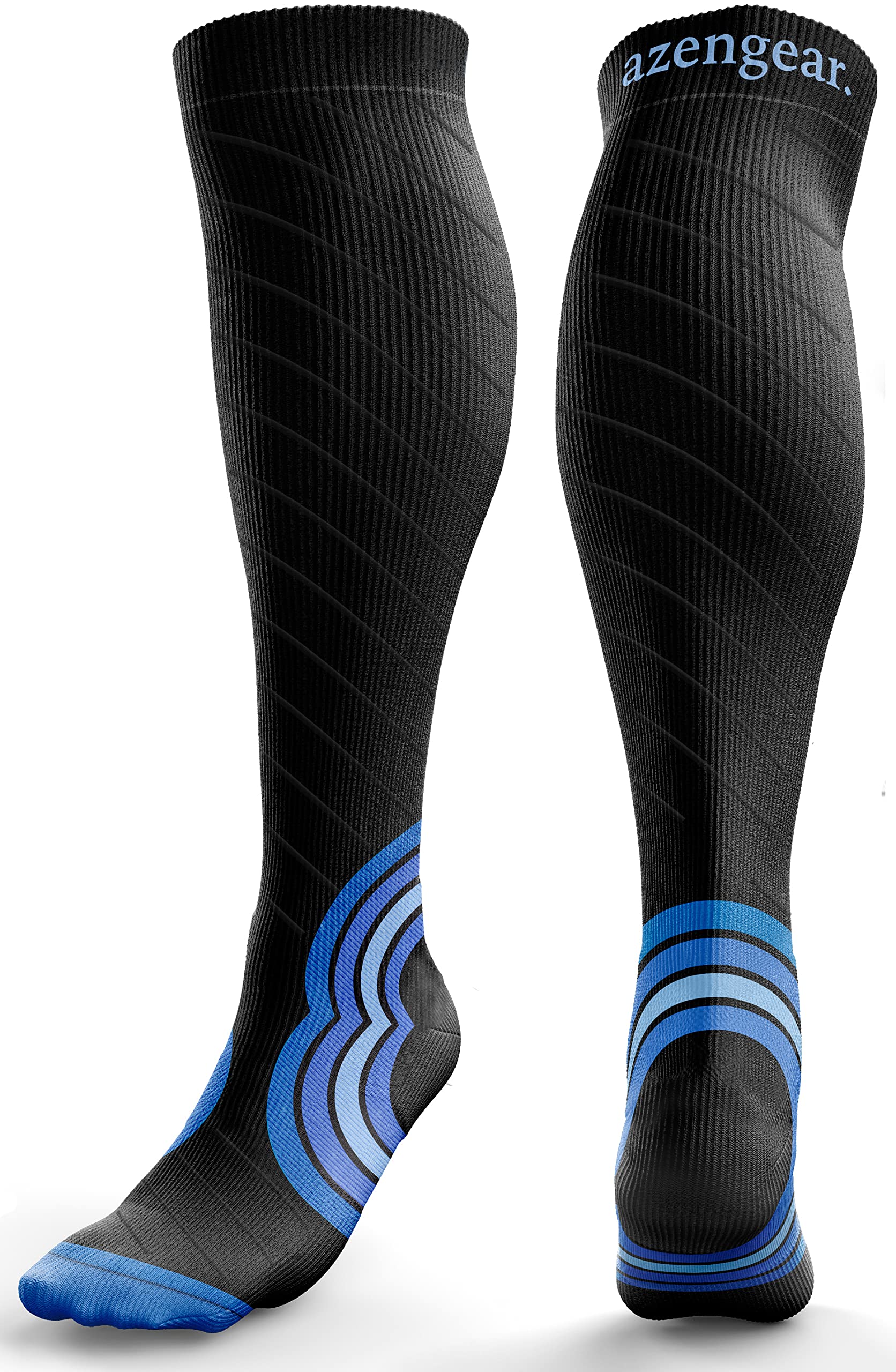 Compression Socks for Men & Women - Anti DVT Varicose Vein Stockings - Running - Shin Splints Calf Support - Flight Travel
