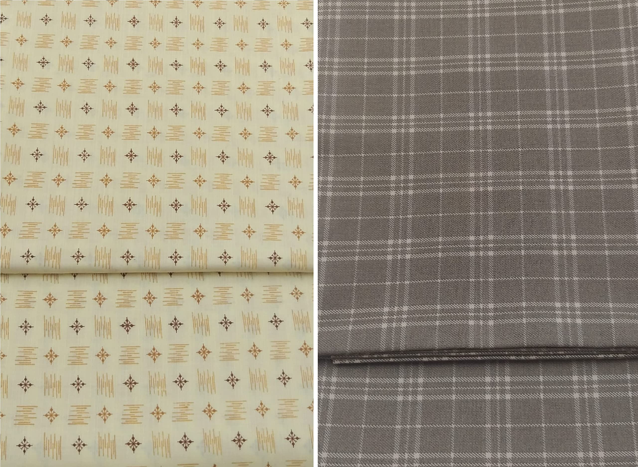 pri & su cottlinns Pri & Su CottLinn Combo fo Cotton Floral Shirt 600059 & Trouser 900122-picture-42