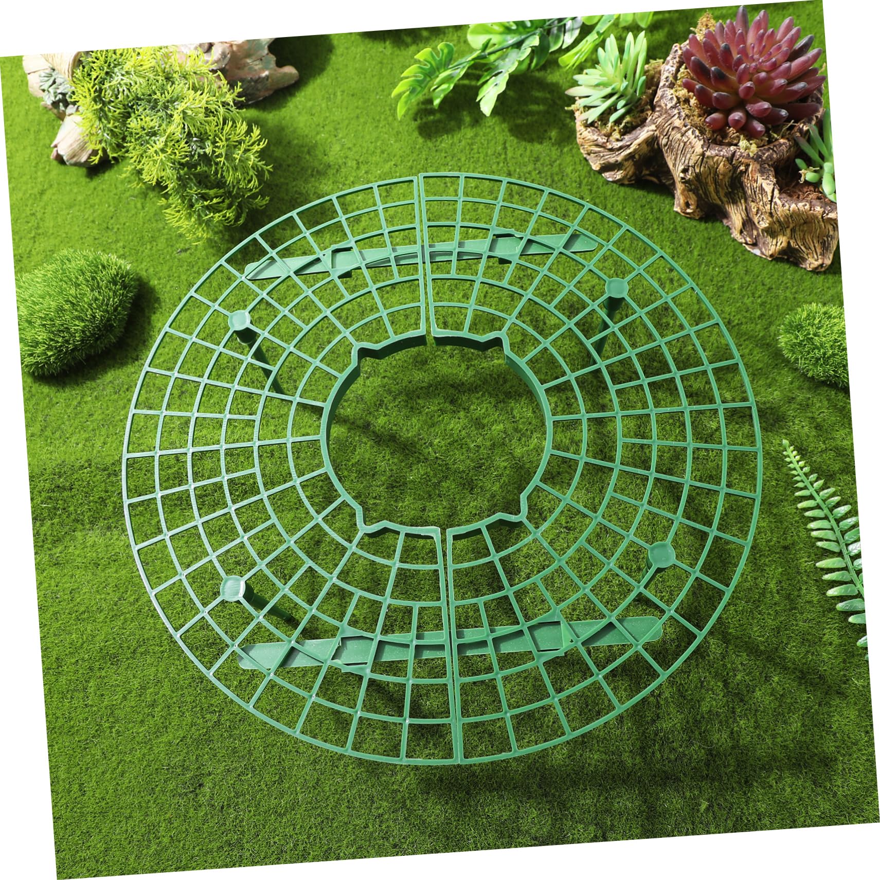 Toyvian 6 Pièces Stand De Fraises Structure De Support en Fraise Cadre De Culture De Fraises Supports De Culture De Fraises Cadre De Support De Fraise Support De Plantation Green Plastique