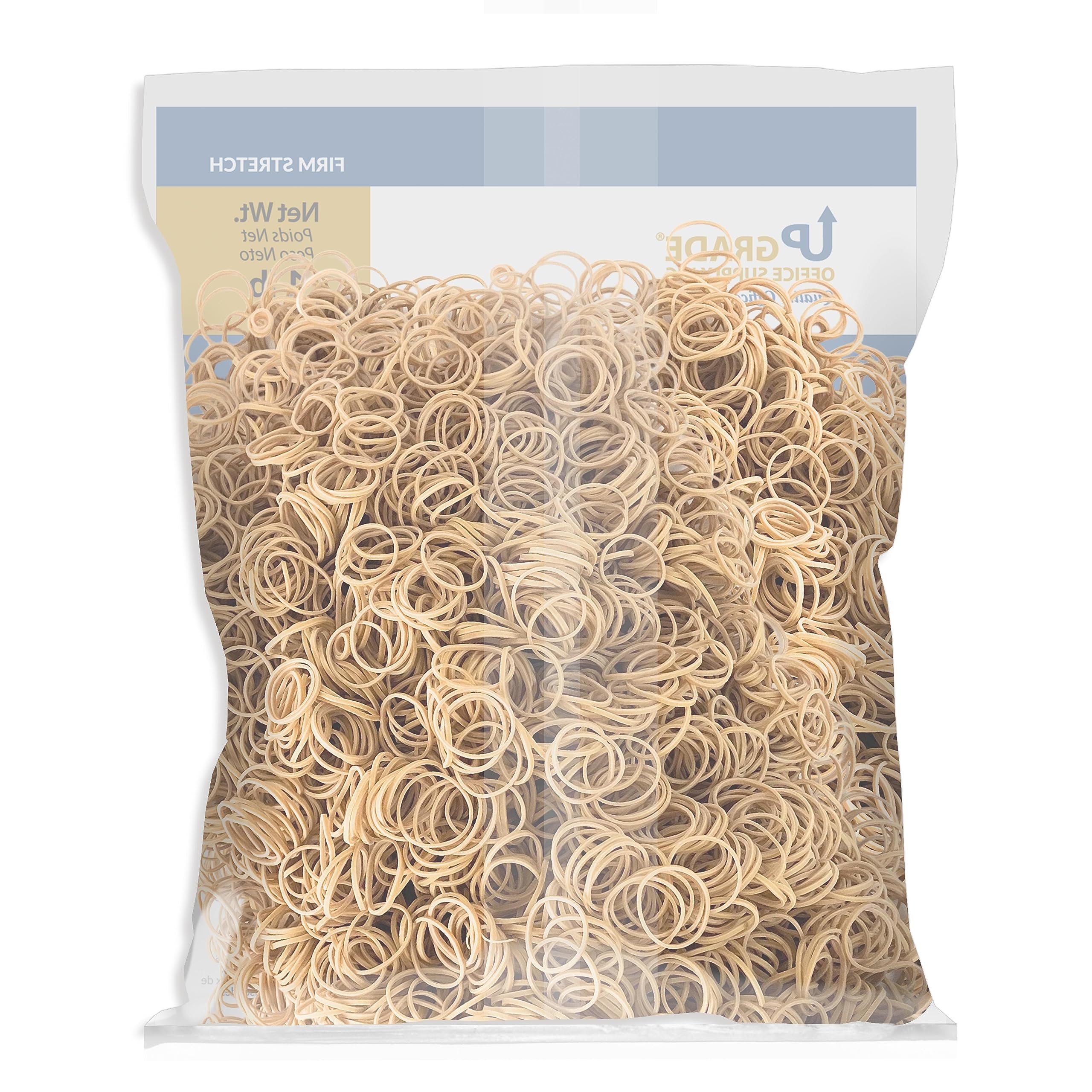 Ulepszone gumki do materiałów biurowych, rozmiar 10 (1-1/4 x 1/16), torba 0,5 kg, etui 20 sztuk, USA