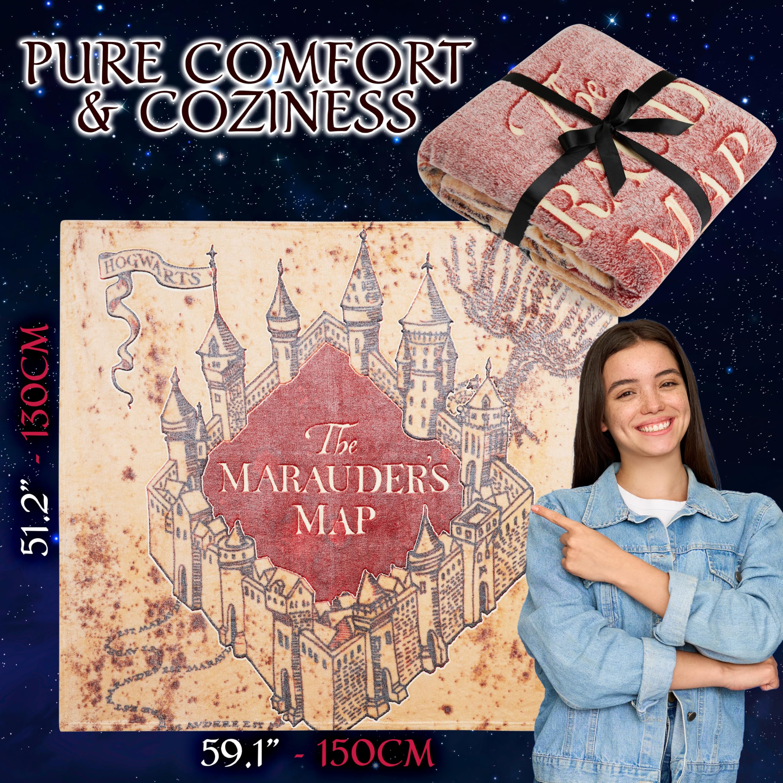 Set copripiumino o coperta Harry Potter