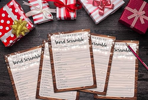 Miniatura 10 de Juegos de fiesta de inauguración de la casa, Find Someone Who, Rustic New Home, New House, New House, New HouseNew Homeowner Party Games Cards, 30