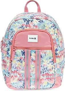 Hurley School Backpack, Sunset Coral, One Size