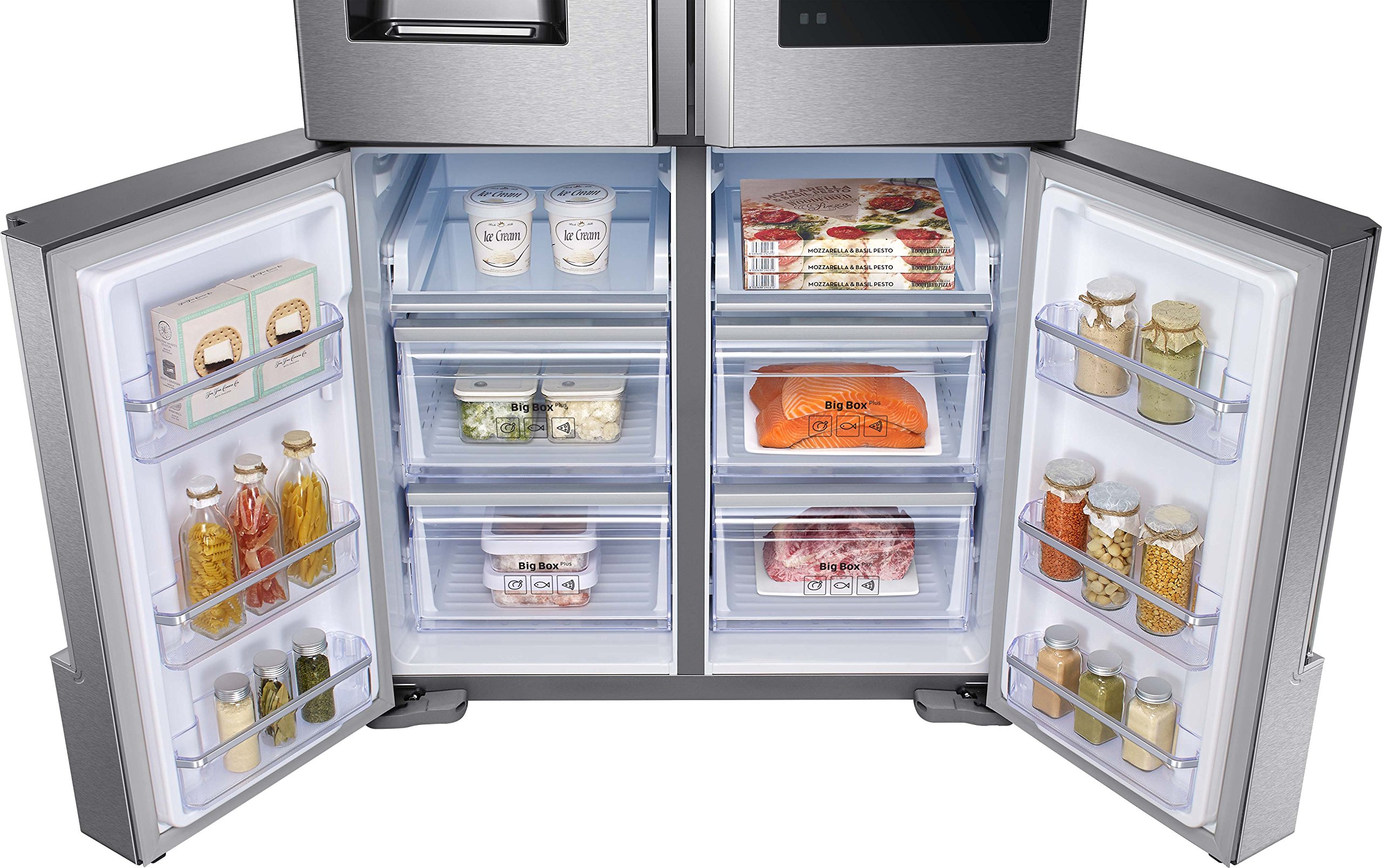Buy Samsung RF56M9540SR Refrigerator Door Side by Side Integrated