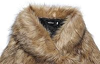 Vista 5 de Caracilia - Elegante estola tipo chal en piel sintética para el invierno.