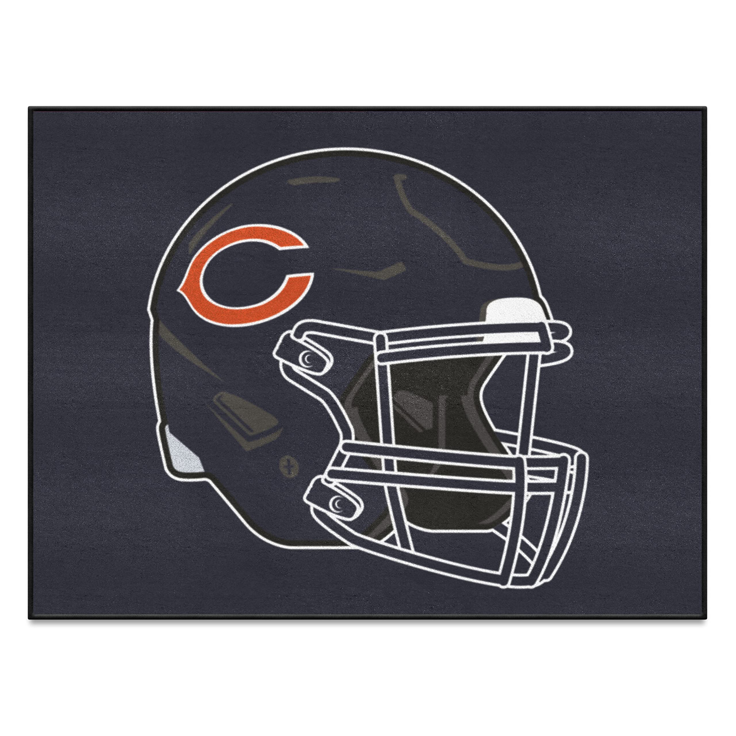FANMATS - 5709 NFL Chicago Bears Nylon Face All-Star Rug 34"x45"