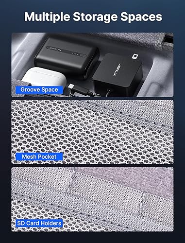 Miniatura 3 de JSAUX Funda de transporte compatible con la cubierta de vapor funda rígida protectora de transporte con adaptador de CA integrado almacenamiento de