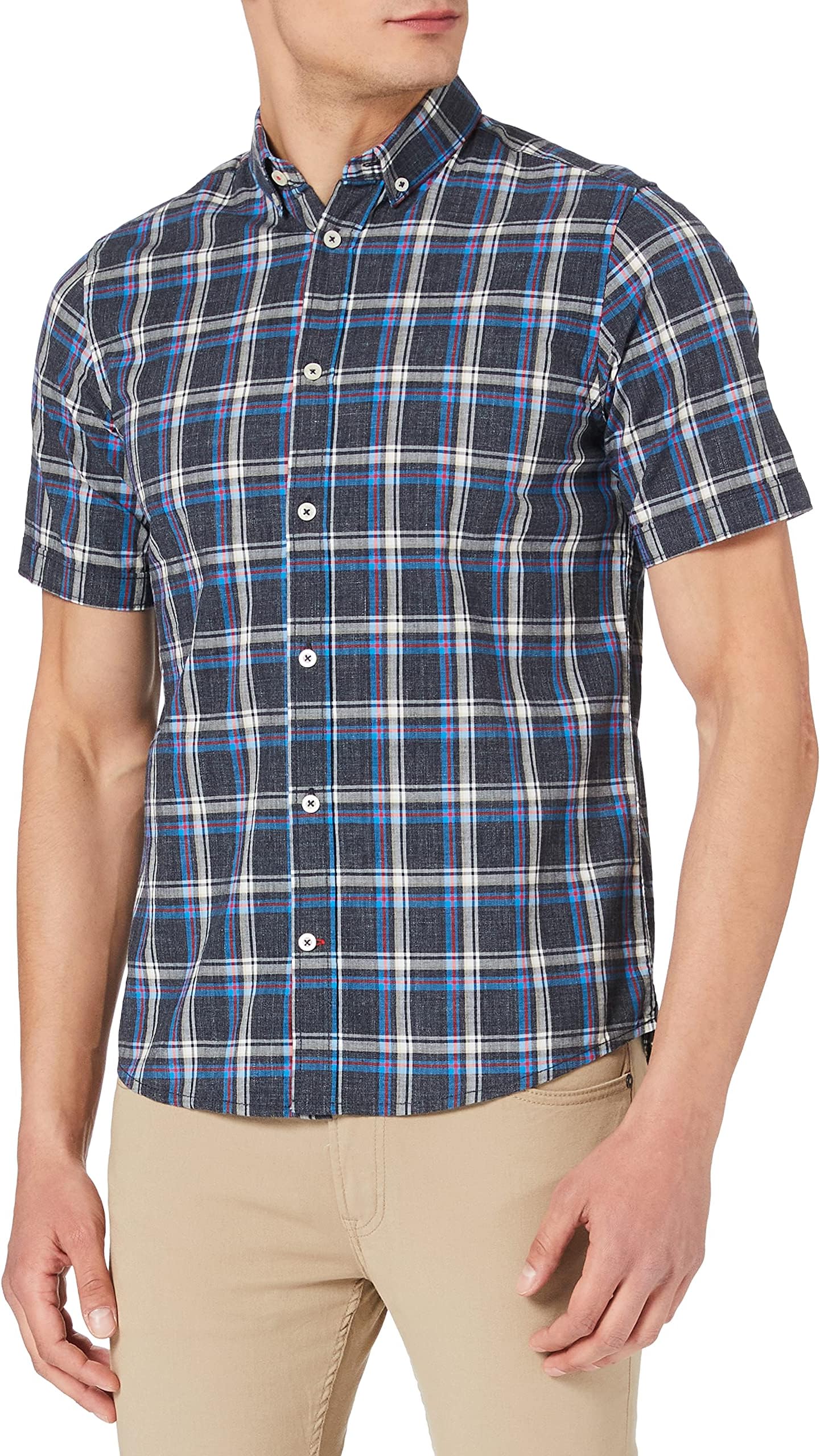 TOM TAILOR Men's 1026212 Space Dye Shirt