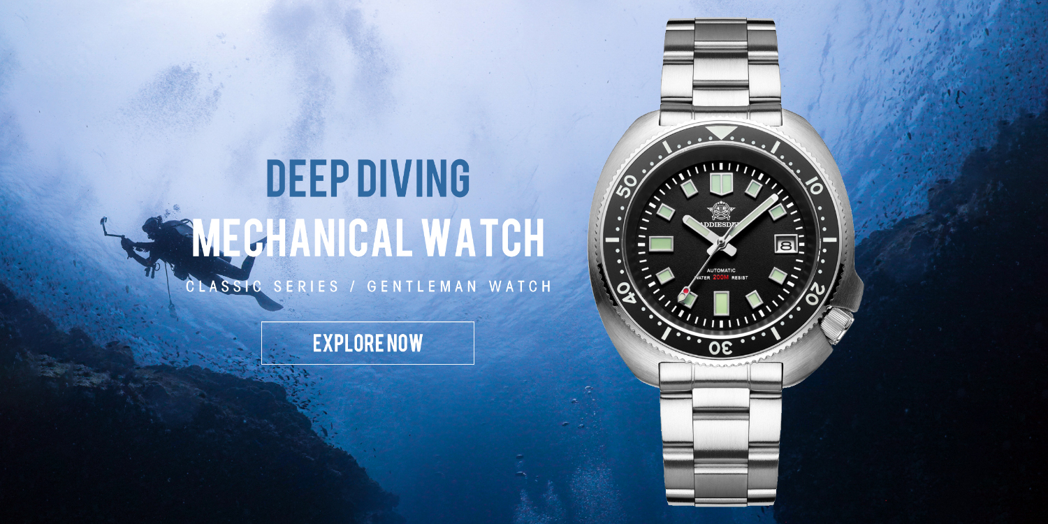ایگرد | قیمت و خرید ADDIESDIVE Diver 200M Automatic Mens Watch Luminescent  Mechanical NH35A Analog Stainless Steel