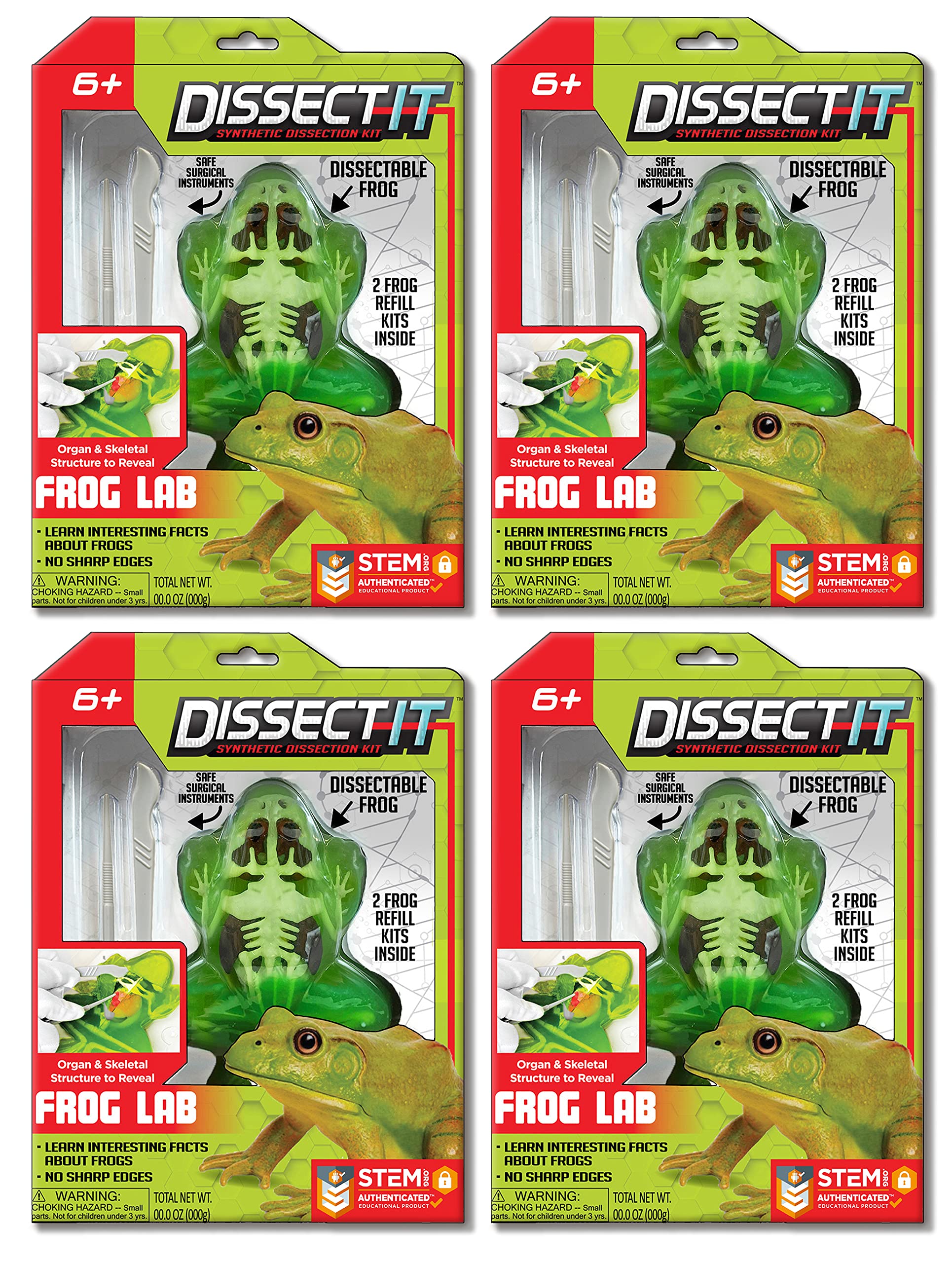 Dissect-It Simulated Synthetic Lab Dissection STEM Toy, Kids' Home Learning Science Project, Great f
