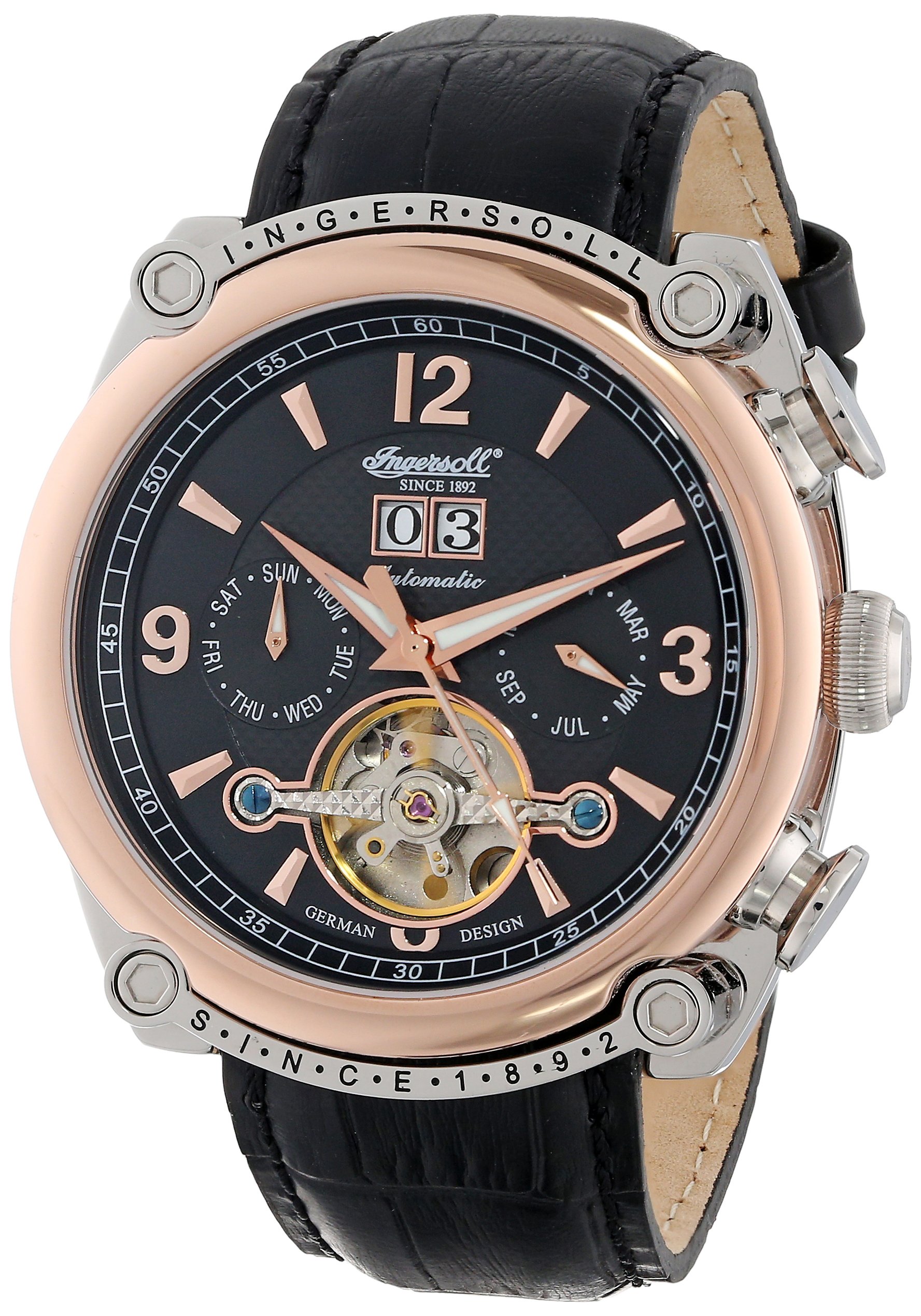 Ingersoll IN6907RBK Cimarron Automatic Watch