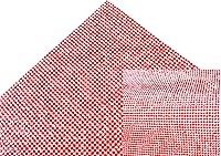 Vista 2 de Calcomanía autoadhesiva con diamantes de imitación de cristal brillante, decoración de zapatos para teléfono móvil (rojo)