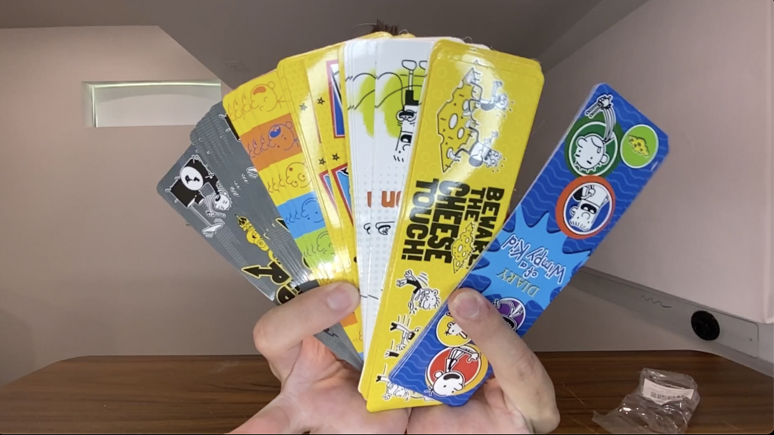 BEST Bookmarks for Kids? | Diary of a Wimpy Kid Bookmark Set