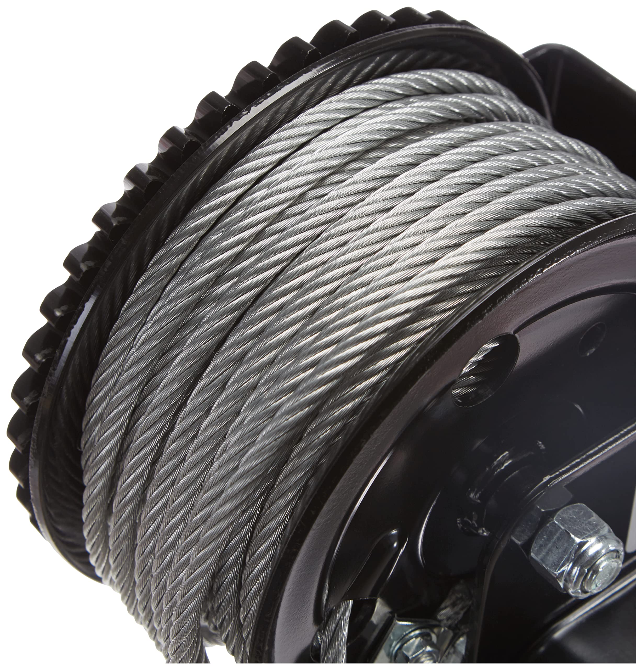 Kerbl Works Hand Winch argano manuale acciaio cavo antistrappo freno automatico