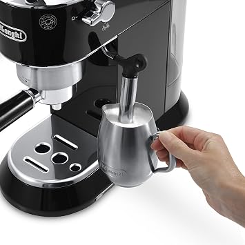 De'Longhi Dedica 5-Bar Pump Espresso Machine, 35 Ounces, Black